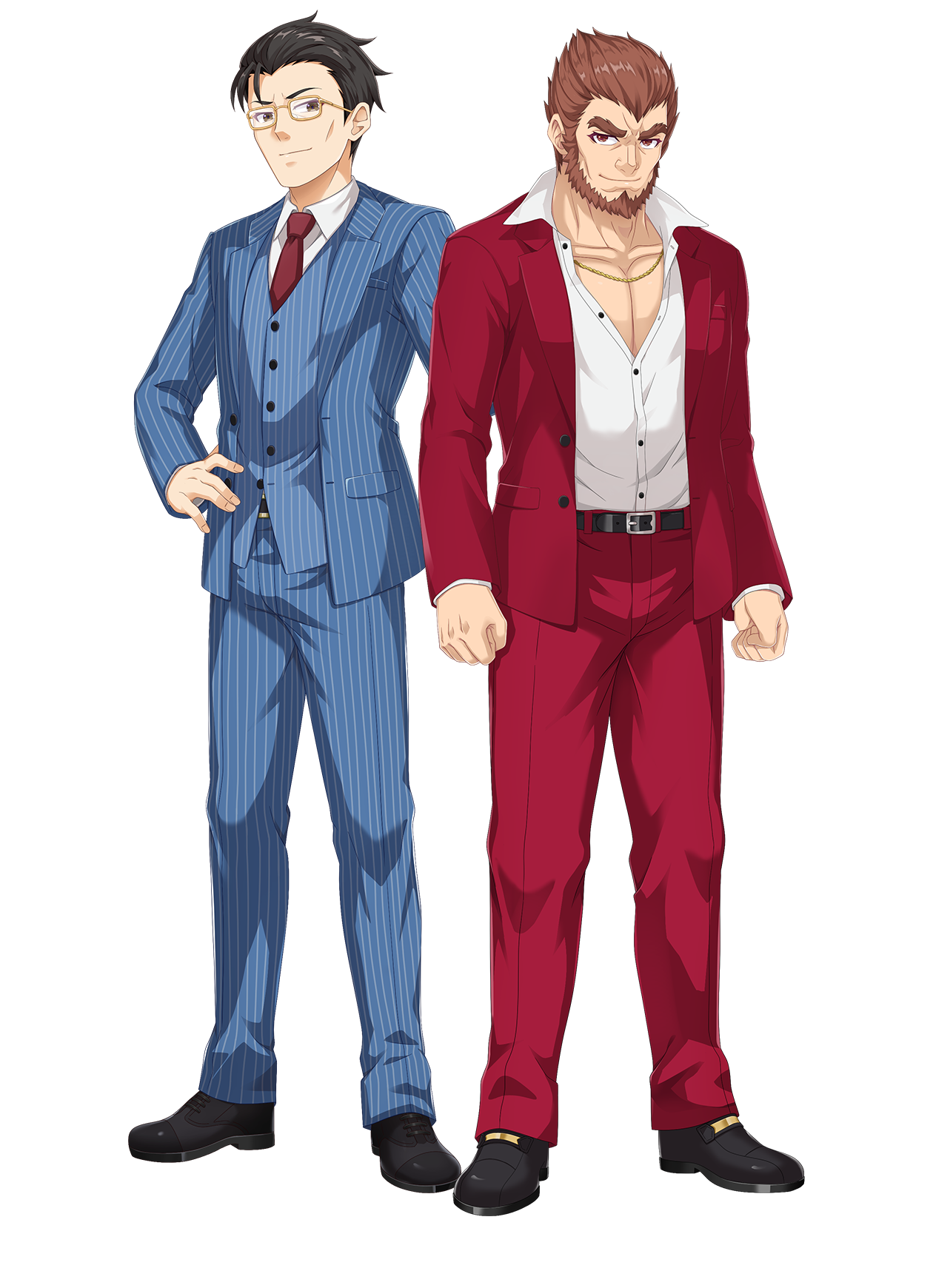 キャラクター紹介（雑賀松鶴＆史狼）
