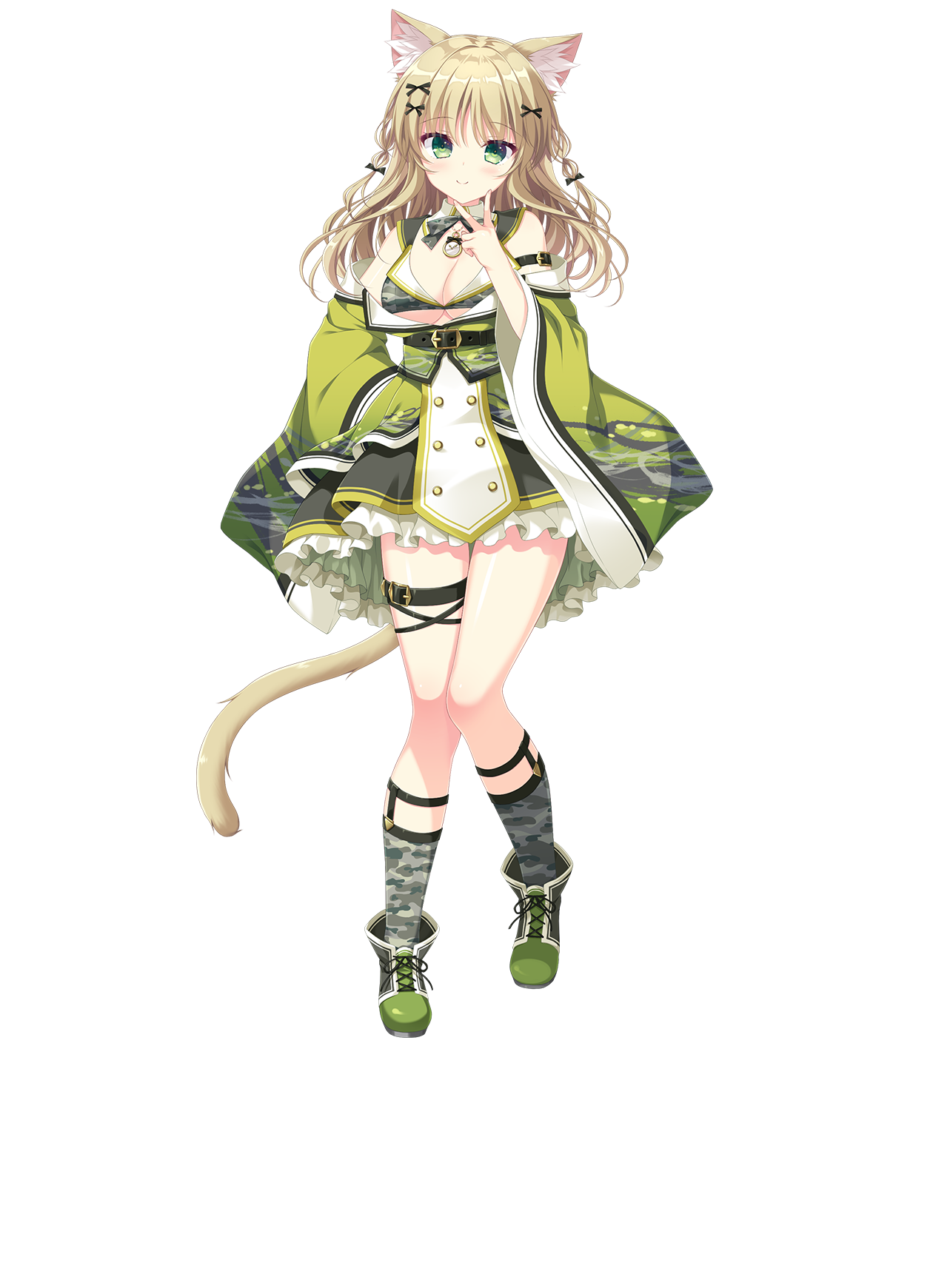 キャラクター紹介（猫江チカ）
